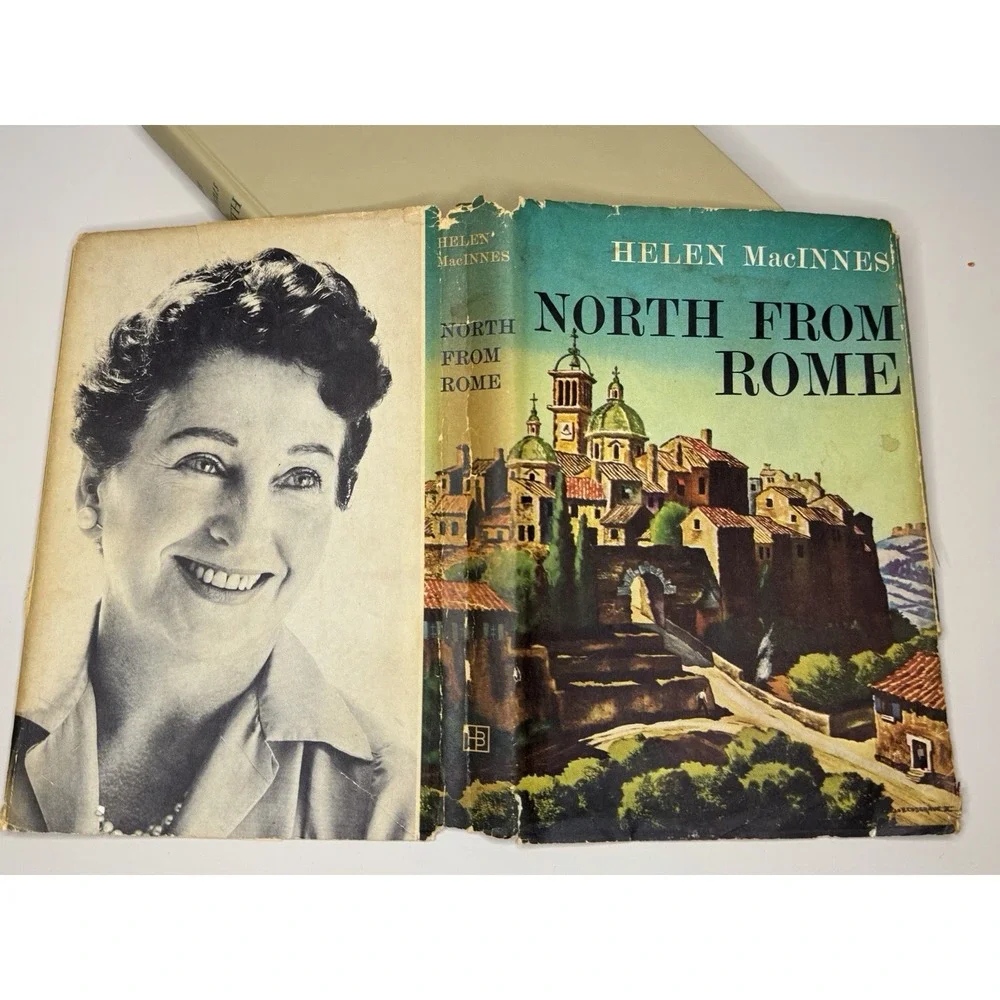 North From Rome, a Helen MacInnes hardcover with Dust Jacket vintage